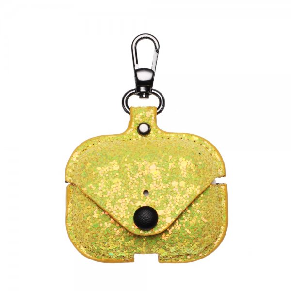 AirPods Pro Cover Glitter Guld