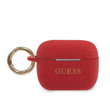 Guess AirPods Pro Cover Glitter Rød