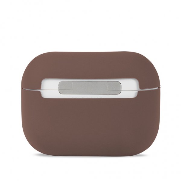 holdit AirPods Pro/AirPods Pro 2 Cover Silikone Dark Brown