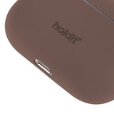 holdit AirPods Pro/AirPods Pro 2 Cover Silikone Dark Brown