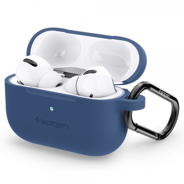 Spigen AirPods Pro Cover Silikone Fit Deep Blue