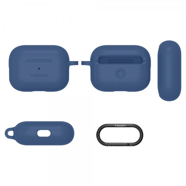 Spigen AirPods Pro Cover Silikone Fit Deep Blue