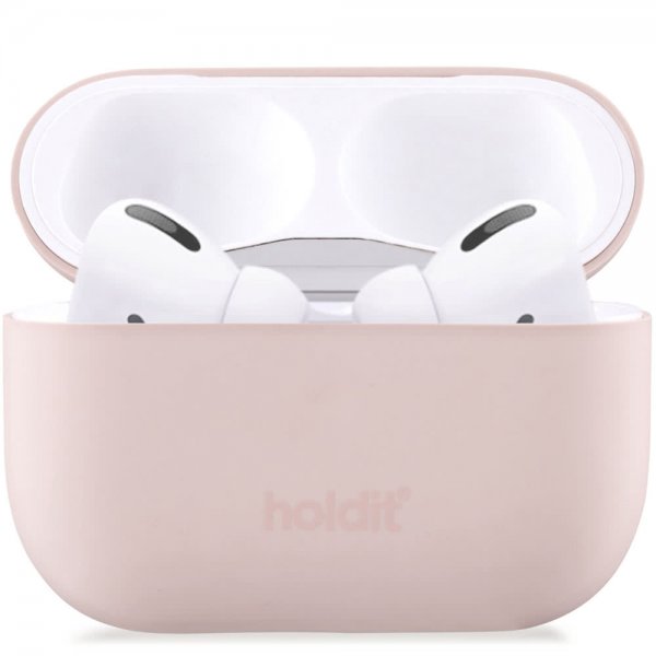 holdit AirPods Pro/AirPods Pro 2 Cover Silikone Blush Pink