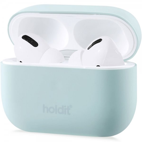 holdit AirPods Pro/AirPods Pro 2 Cover Silikone Mint