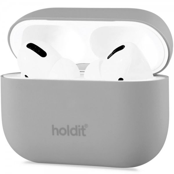 holdit AirPods Pro/AirPods Pro 2 Cover Silikone Taupe