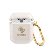 Guess AirPods (1/2) Cover Glitter Case Guld