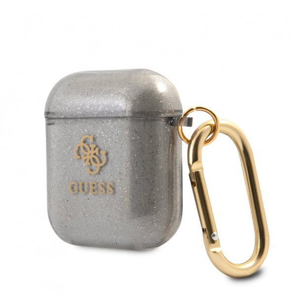 Guess AirPods (1/2) Skal Glitter Case Sort
