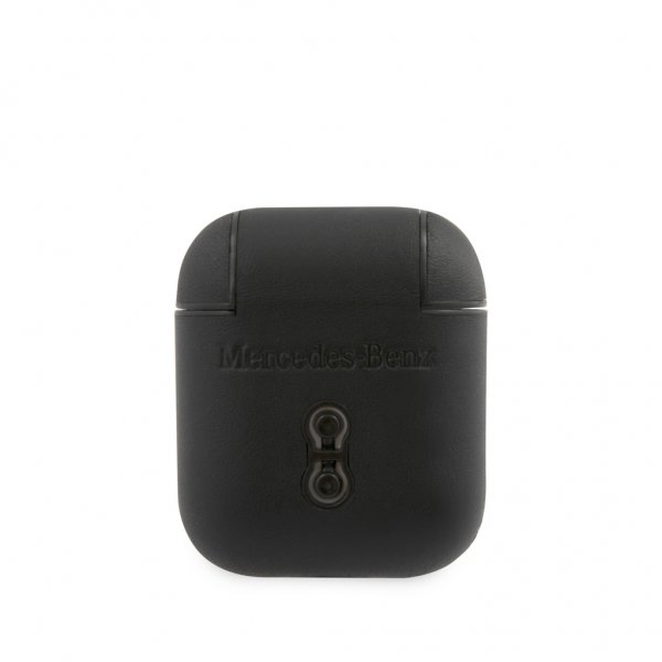 Mercedes Benz AirPods (1/2) Skal Leather Case Sort