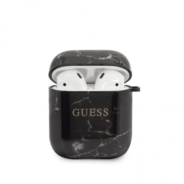 Guess AirPods (1/2) Cover Marmor Sort