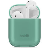 holdit AirPods (1/2) Cover Seethru Moss Green