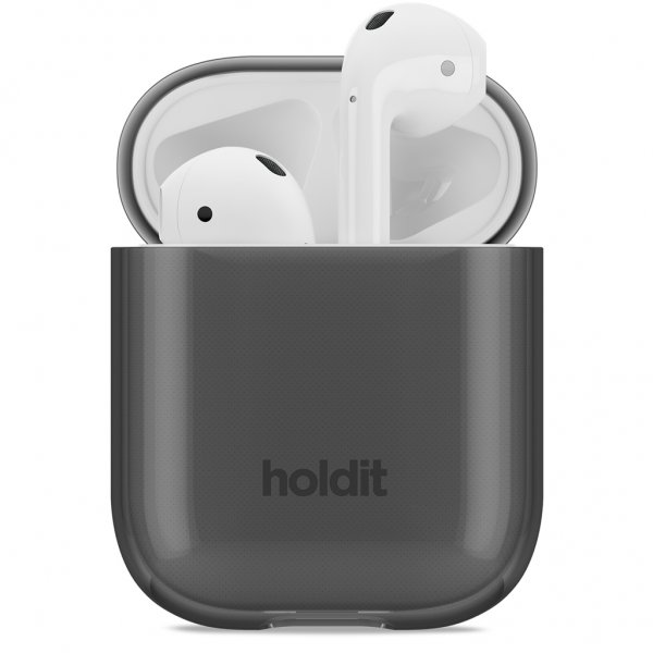 holdit AirPods (1/2) Cover Seethru Sort