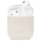 holdit AirPods (1/2) Skal Silikone Nygård Light Beige