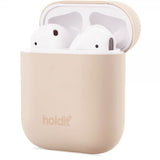 holdit AirPods (1/2) Cover Silikone Beige