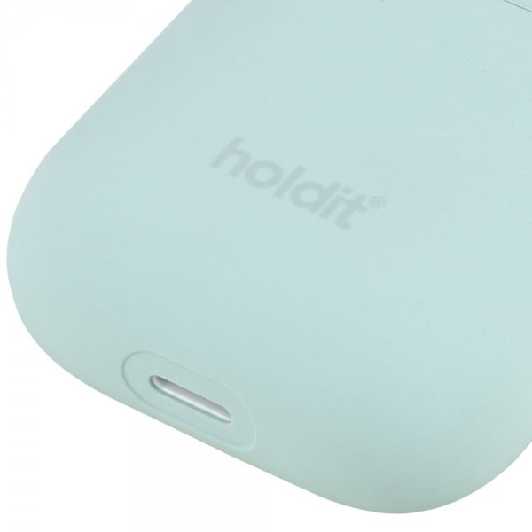 holdit AirPods (1/2) Cover Silikone Nygård Mint