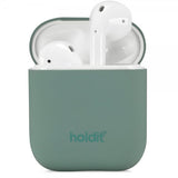 Holdit AirPods (1/2) Cover Silikone Nygård Moss Green