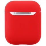 holdit AirPods (1/2) Cover Silikone Nygård Ruby Red