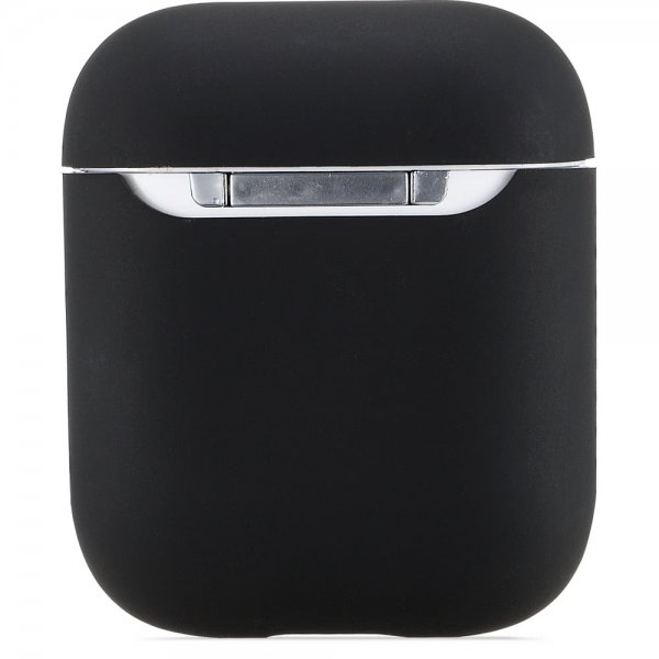Holdit AirPods (1/2) Skal Silikone Nygård Sort