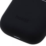 Holdit AirPods (1/2) Skal Silikone Nygård Sort