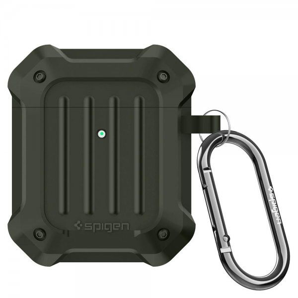 Spigen AirPods (1/2) Cover Tough Armor Militærgrøn