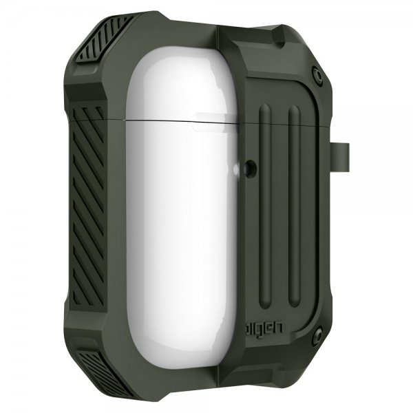 Spigen AirPods (1/2) Cover Tough Armor Militærgrøn