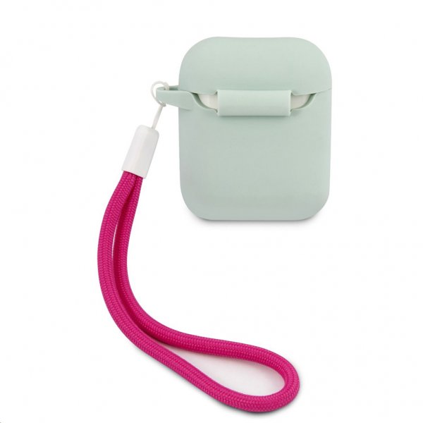 Guess AirPods (1/2) Cover Vintage Silikone Blå