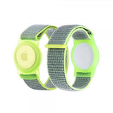 Mobile Origin AirTag-armbånd Nylon Grøn