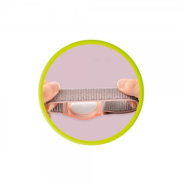 Mobile Origin AirTag-armbånd Nylon Grøn