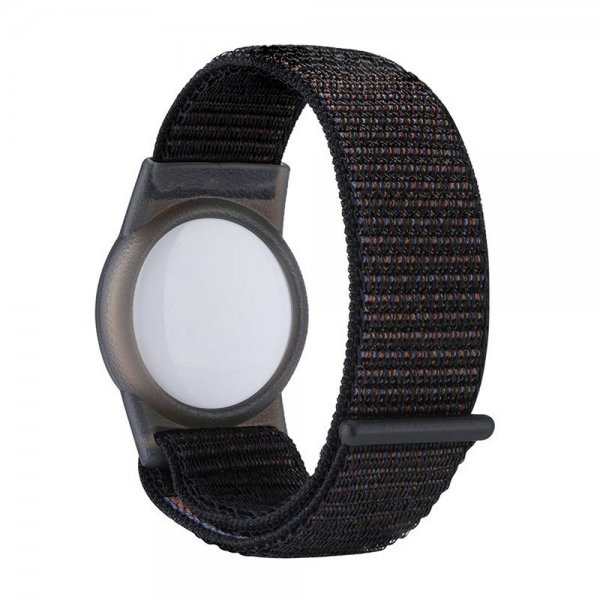 Mobile Origin AirTag Armbånd Nylon Sort