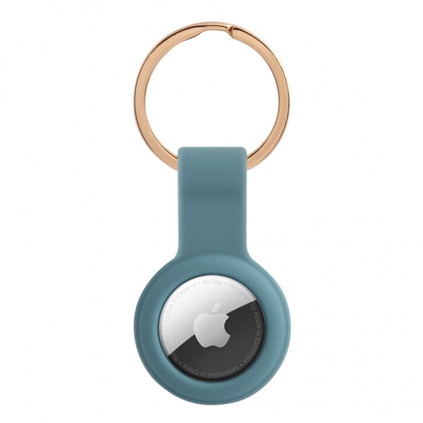 Guess AirTag Holder med Logo Blå