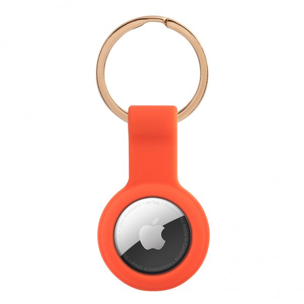 Guess AirTag Holder med logo Orange