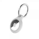 Fixed AirTag Holder Silky Hvid
