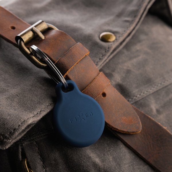 Fixed AirTag Holder Silky Hvid