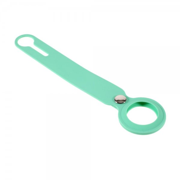 Apple AirTag Holder Silikone Cyan