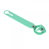 Apple AirTag Holder Silikone Cyan