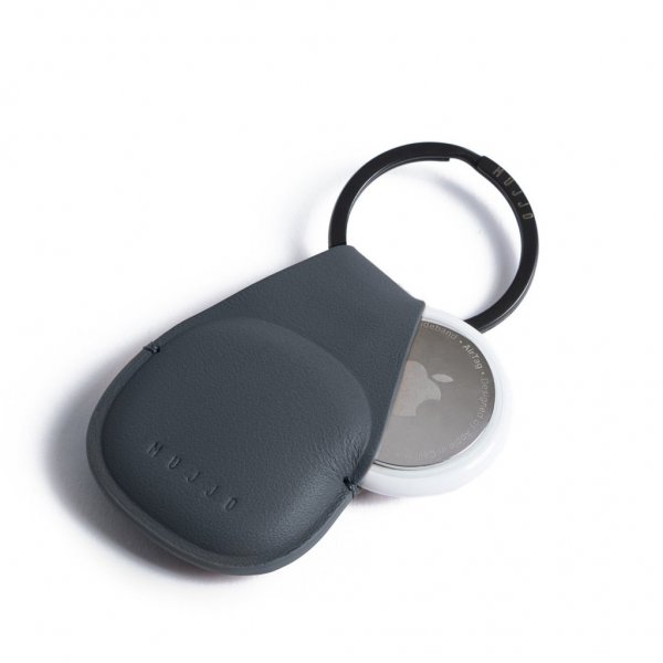 Mujjo Apple AirTag Holder Canopy Basalt