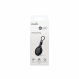 Moshi AirTag Holder PU-læder Sort