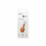 Moshi AirTag-holder PU-læder Brun