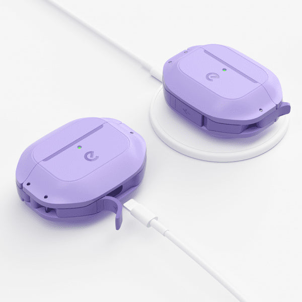 KeyBudz AirPods 3 Etui Element Series Wild Lavender
