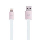 Just Mobile Kabel AluCable Flat USB-A/Lightning 1.2m Rosaguld