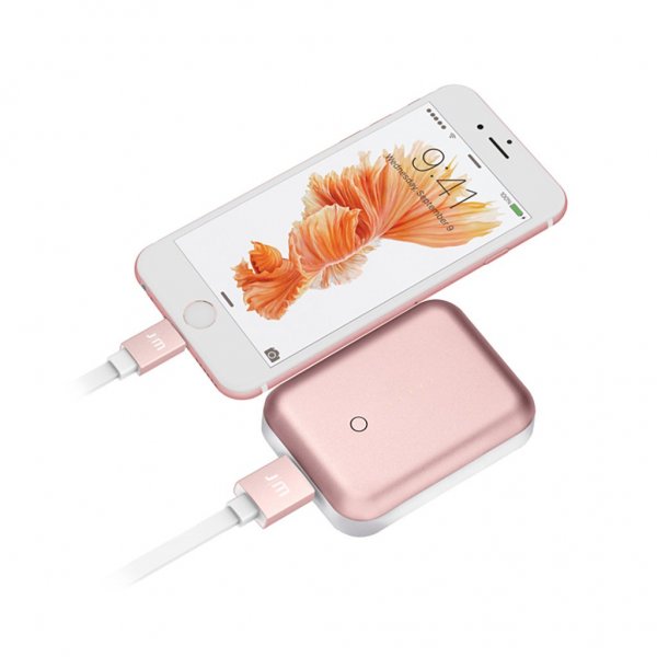 Just Mobile Kabel AluCable Flat USB-A/Lightning 1.2m Rosaguld