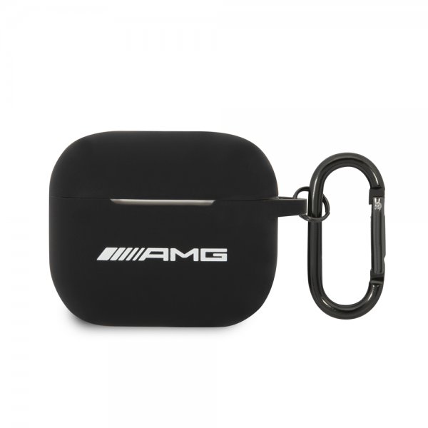 AMG AirPods 3 Cover Flydende Silikone Sort