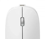 ALOGIC Trådløs Mus Echelon Bluetooth USB-C genopladelig 4 knapper Hvid