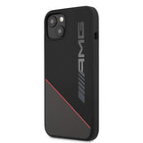 AMG iPhone 13 Mini Cover Liquid Silicone Two Tone Sort
