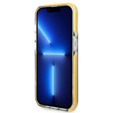 AMG iPhone 14 Pro Max Cover med Logo Sort Gul