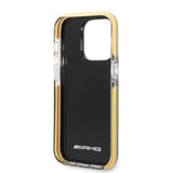 AMG iPhone 14 Pro Cover med Logo Sort Gul