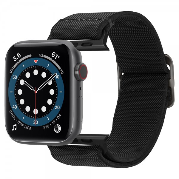 Spigen Apple Watch 42/44/45mm/Apple Watch Ultra Rem Lite Fit Sort