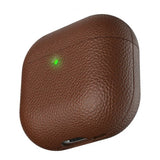 KeyBudz AirPods 4 Cover Artisan Series Natural Brown