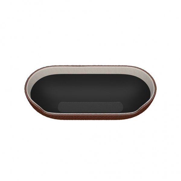 KeyBudz AirPods 4 Cover Artisan Series Natural Brown