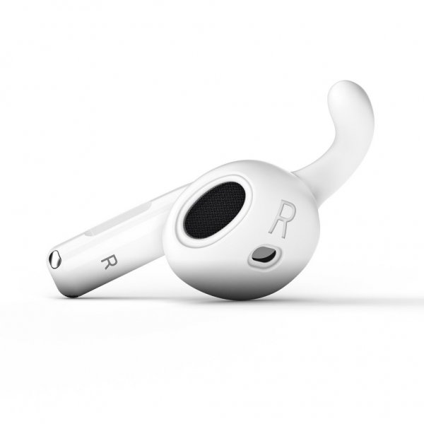 KeyBudz AirPods 4 EarBuddyz Ear Hooks Hvid
