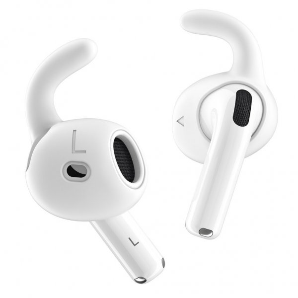 KeyBudz AirPods 4 EarBuddyz Ear Hooks Hvid